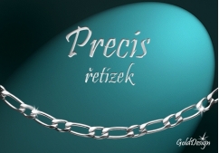 Precis řetízek stříbřený